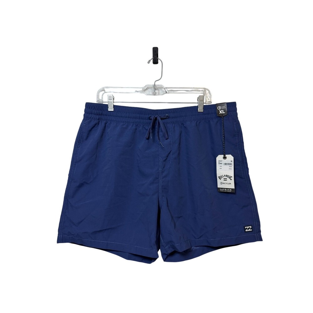 Billabong Swim Trunks Mens XL Blue All Day Layback Recycler Board Shorts NWT